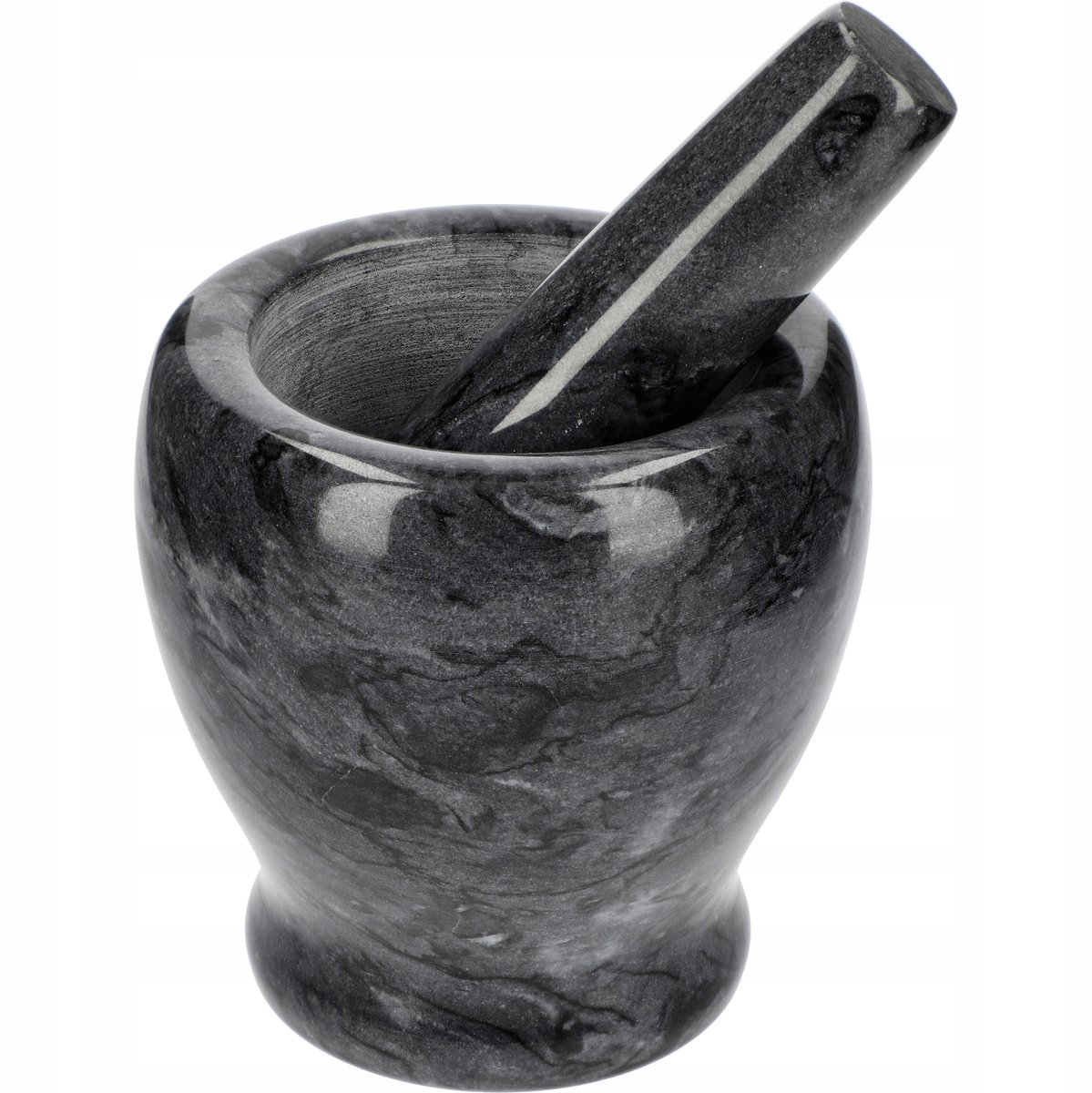 Marmieren Moker & Stamper Zwart Ø 10,5 cm - Keuken Gereedschap