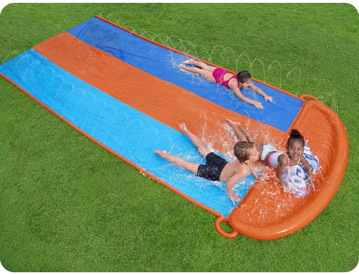 Bestway H2OGO triple waterglijbaan 488 cm — afbeelding 4