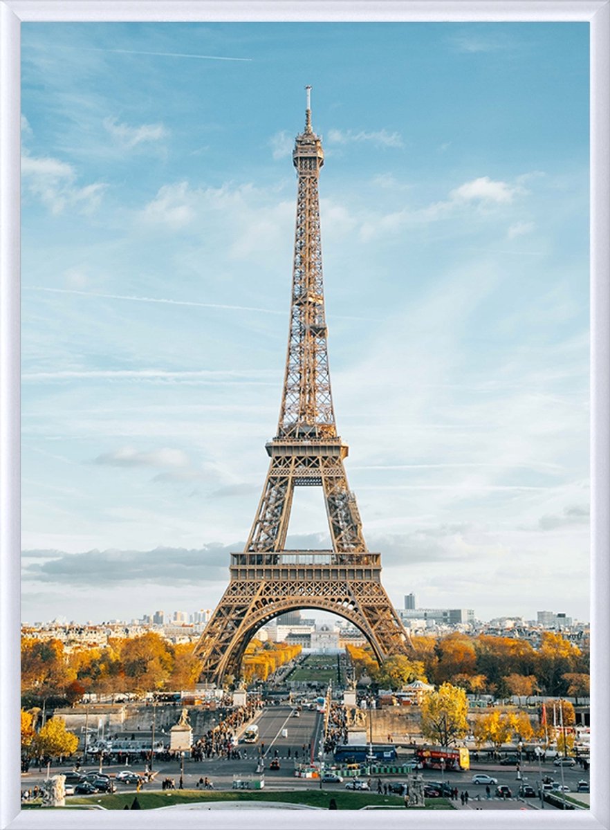 Aluminium Fotolijst Zilver 50x75 cm