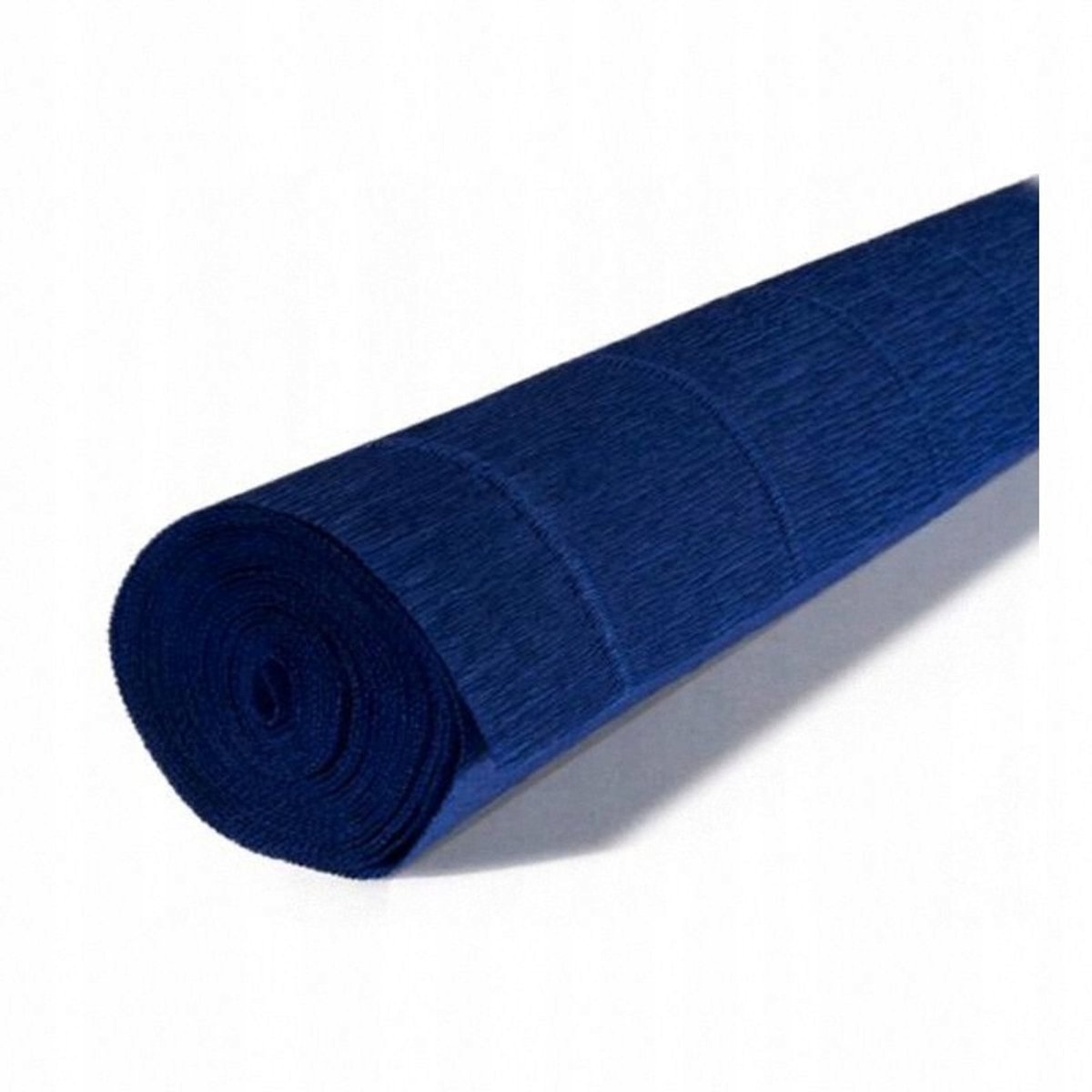 Kreppapier 0,5x2m - Donkerblauw, Kreukelig - Ideaal voor Knutselen