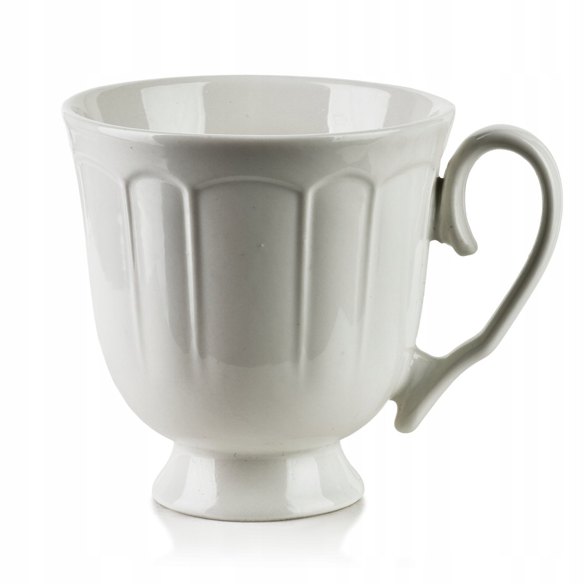 Hella Jumbo Mok 450 ml Wit Porselein