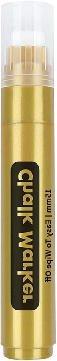 Krijtstiften - Verfmarkers - Decoreren en Schrijven - 15 mm dikke punt - Niet van toepassing - Goud