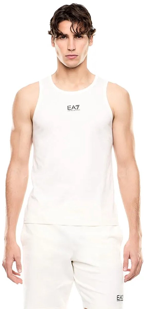 Ea7 Emporio Armani 7m000295_af10375 Mouwloos T-shirt Wit XL Man