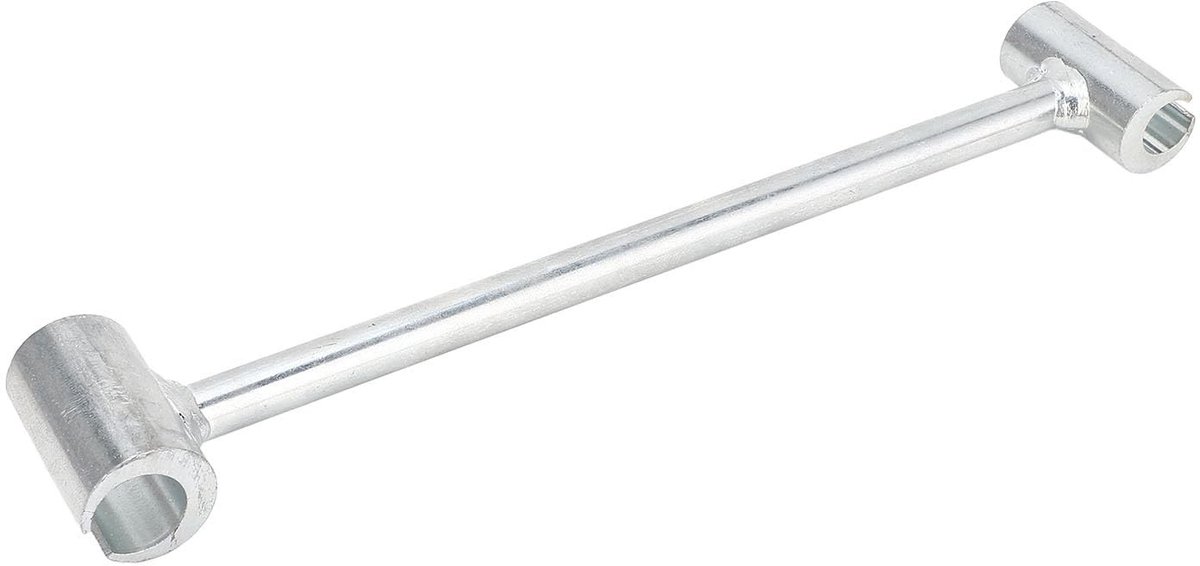 Dailygoods- Deurscharnierafstellinggereedschap 14-19 Mm - Dubbele Uiteinde Sleutel - Zware Deur Scharnierreparatie - Legeringsstaal - Nauwkeurige Aanpassing - Duurzaam en Robuust - Scharnierafsteltool