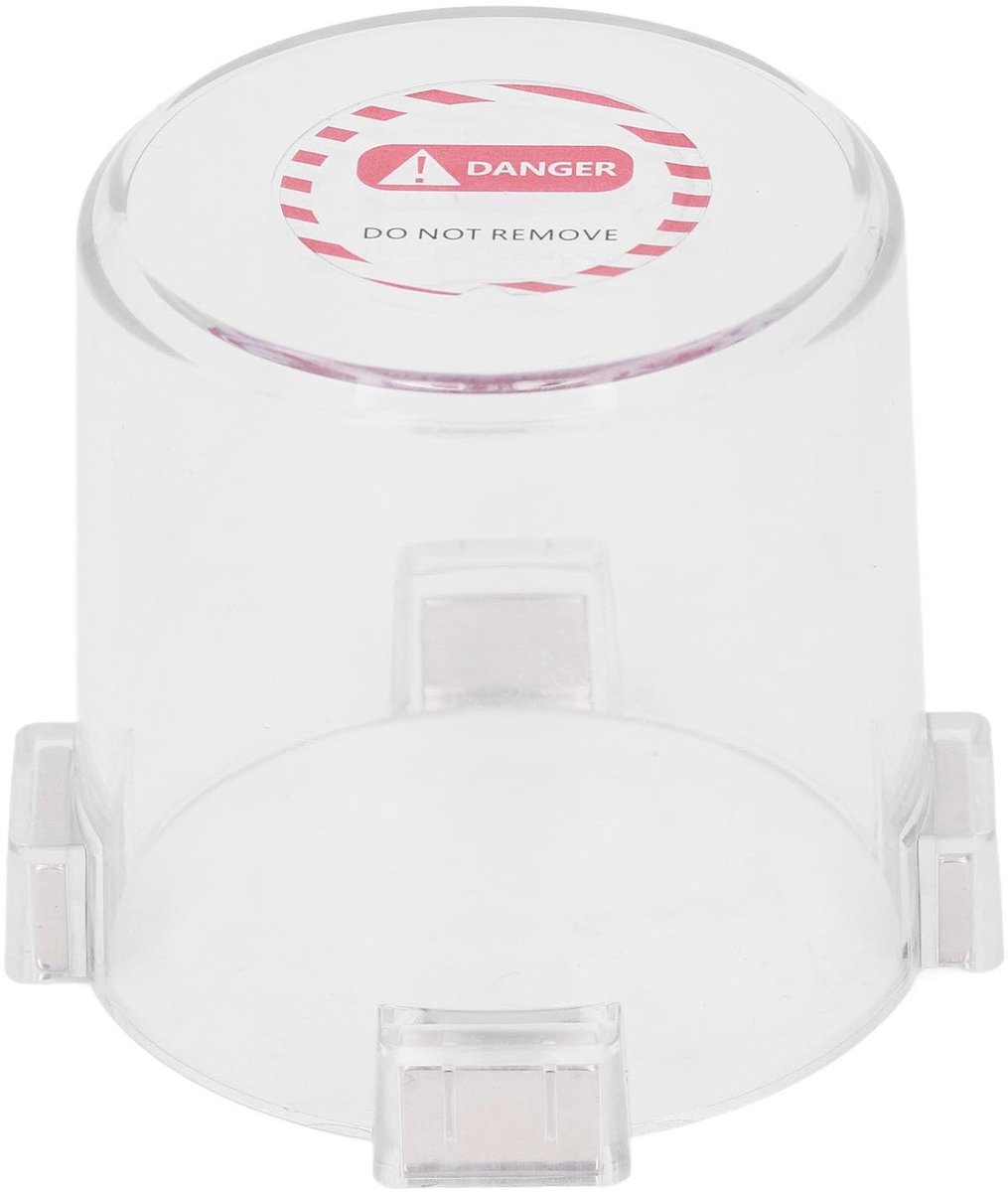 Dailygoods- Noodstopknopdeksel Magnetisch - Vlamvertragend - Beschermhoes - Drukschakelaarknop - Erosiebestendig - Eenvoudige installatie - Drukknopafdekking