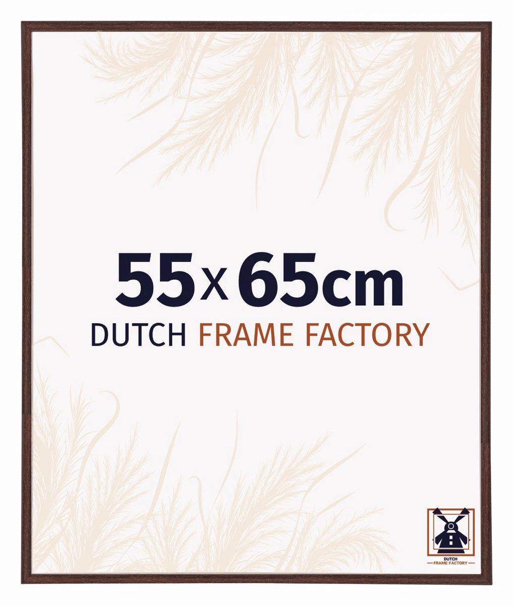 Dutch Frame Factory Fotolijst 55x65 cm - Kunststof - Bruin - Angers
