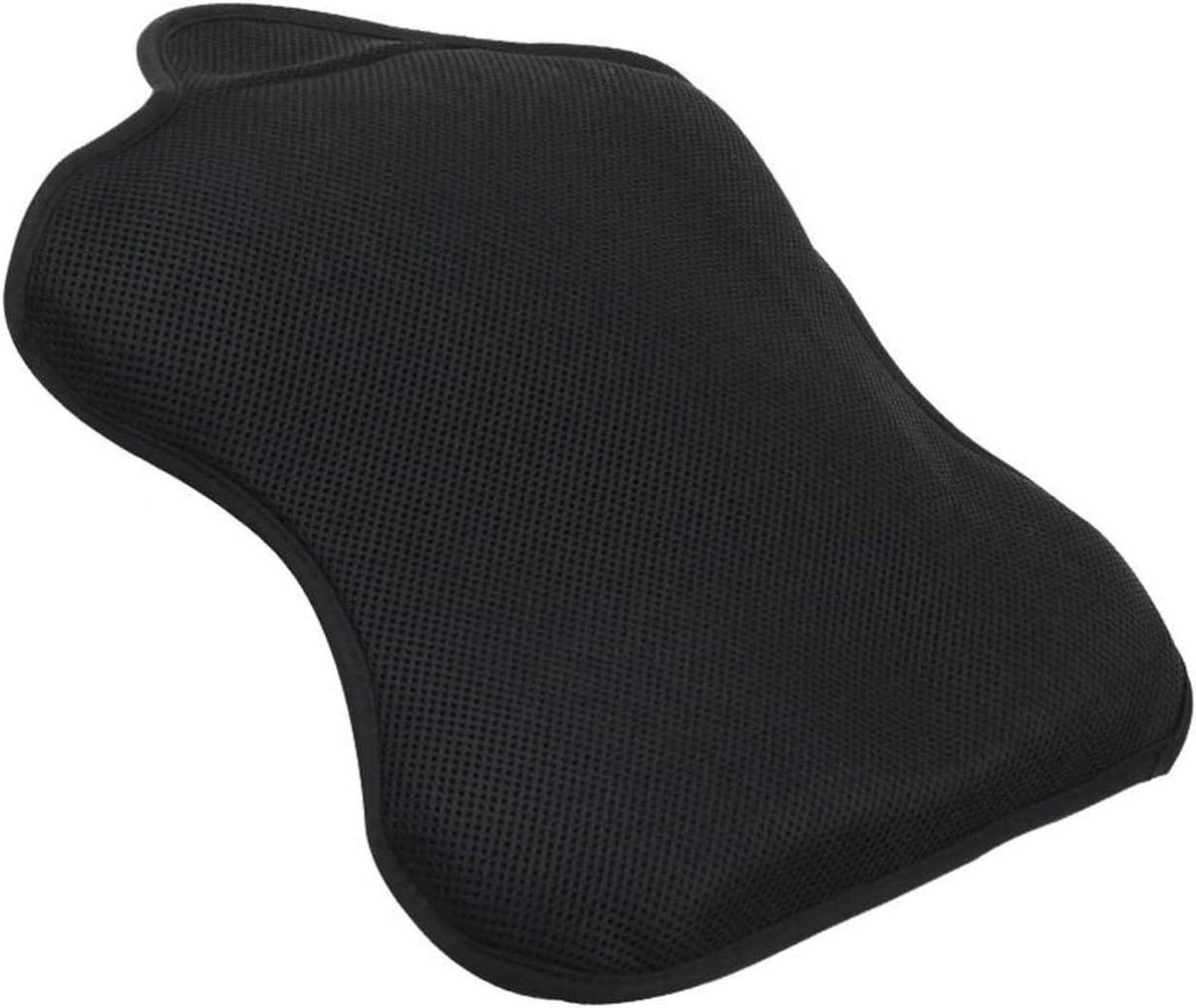 Motorfiets Stoelkussen - Zadelhoes Beschermer - Comfortabel Rijden - Ergonomisch Ontwerp - 23 x 12 x 8 cm - Zwart