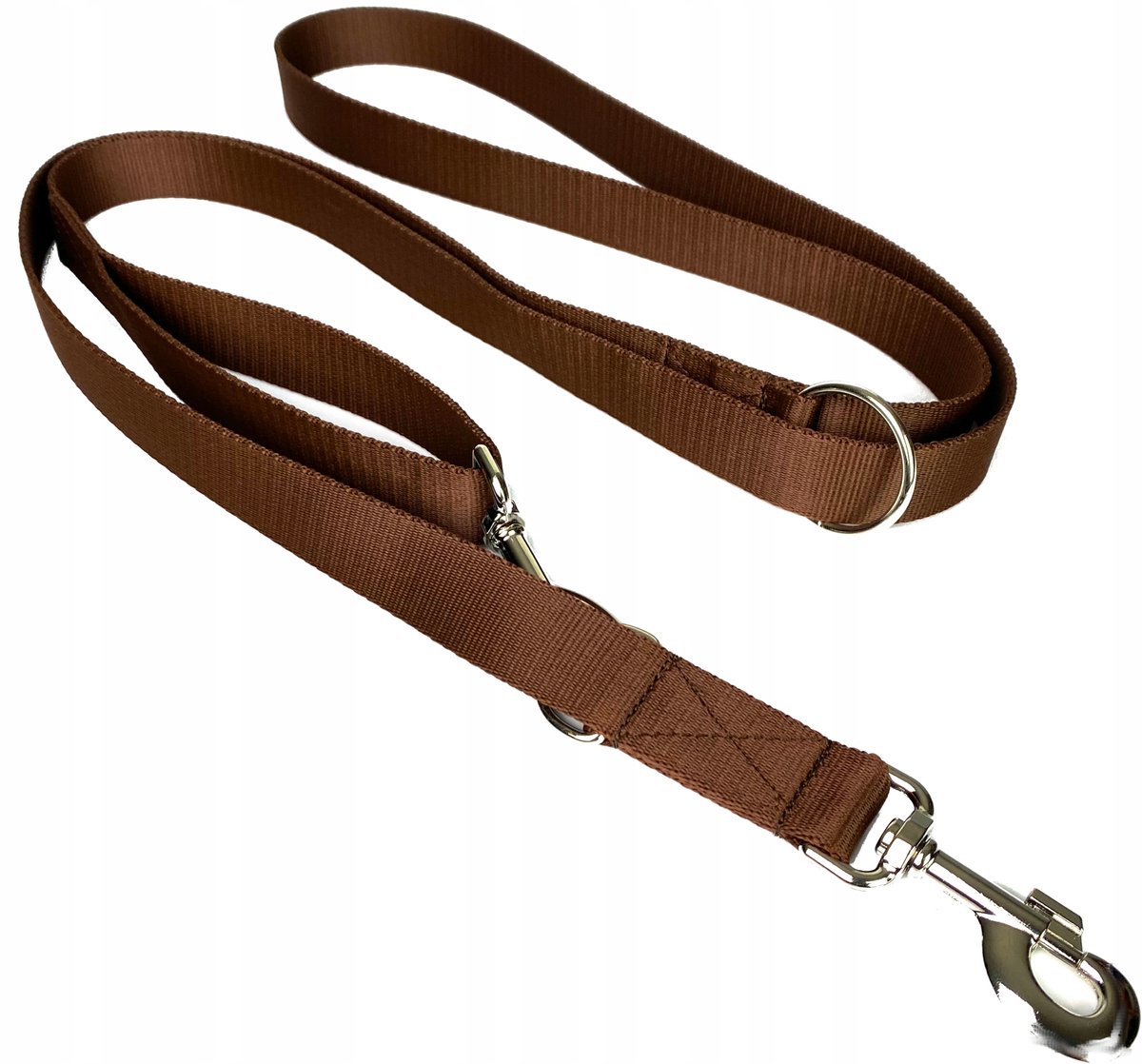 Verstelbare Hondenlijn 135-250 cm / 30 mm Breed - Bruin