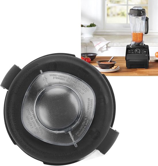 Blender Deksel - Reserve Onderdeel - Keuken Gebruik - Perfecte Pasvorm - 64oz - Zwart van Blender — afbeelding 4