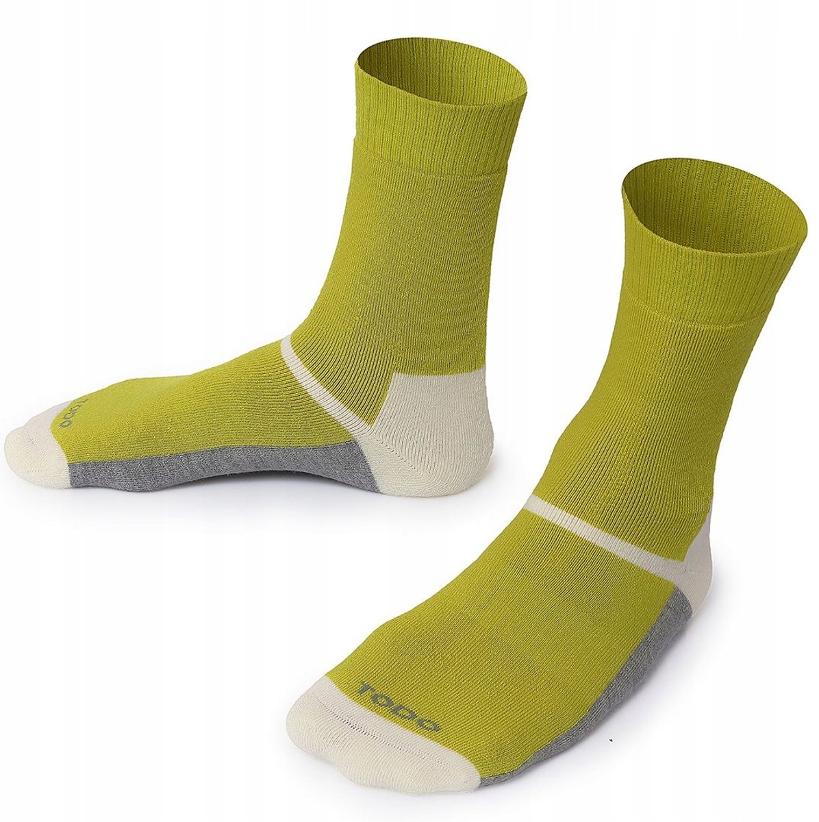 Todo Wool Tiger Merino Wandelsokken 91% wol limoen Groen