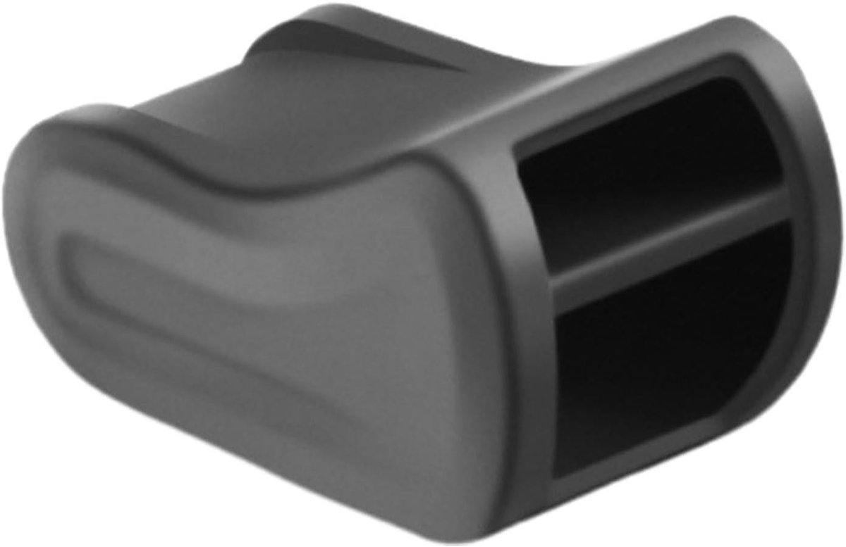 Ventilatie Clip - Luchtverfrisser Adapter - Auto Interieur - Flexibel Materiaal - 13.8 x 11 cm - Zwart