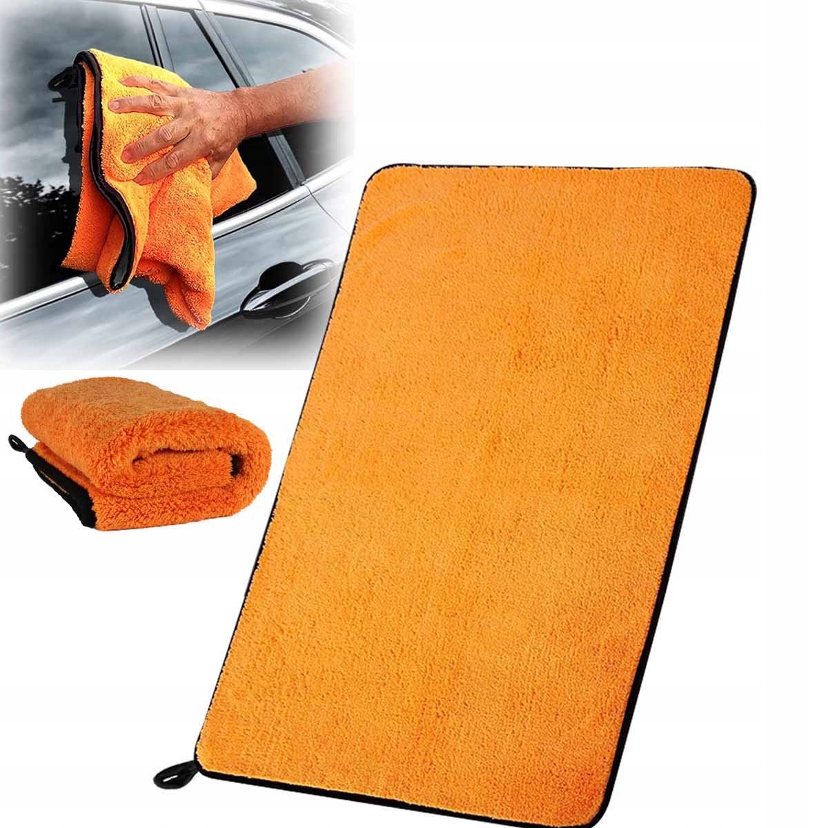 Auto Droogdoek Microvezel Pluche 90x60cm - Lak Beschermend