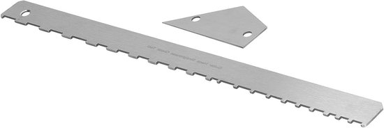 Guitar Neck Ruler Set Notched Straight Edge for Electric Guitar ...