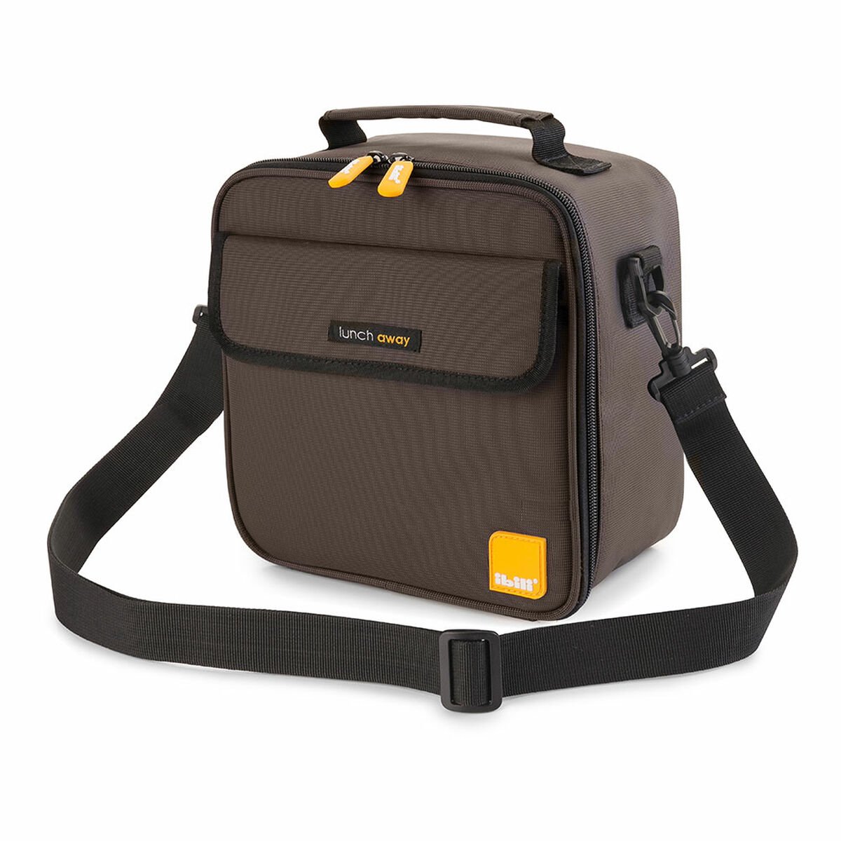 Lunchtrommel met accessoires Ibili 753455 Bruin Polyester 21 x 12 x 22 cm
