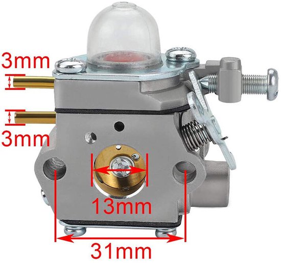 Carburatore Per Decespugliatore Carburatore Per Decespugliatori BL110, BL160, BL125 - Ricambio 753-06190, Motore 2 Tempi Carburatore Per Tagliasiepi - Foto 12
