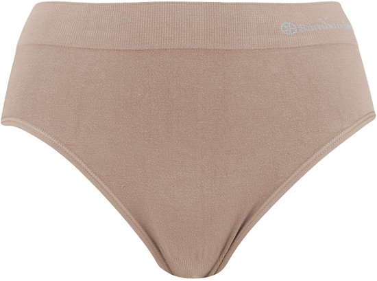Bamboo Basics - Culottes intégrales sans couture Belle (pack de 3) Femme - Beige - XXL