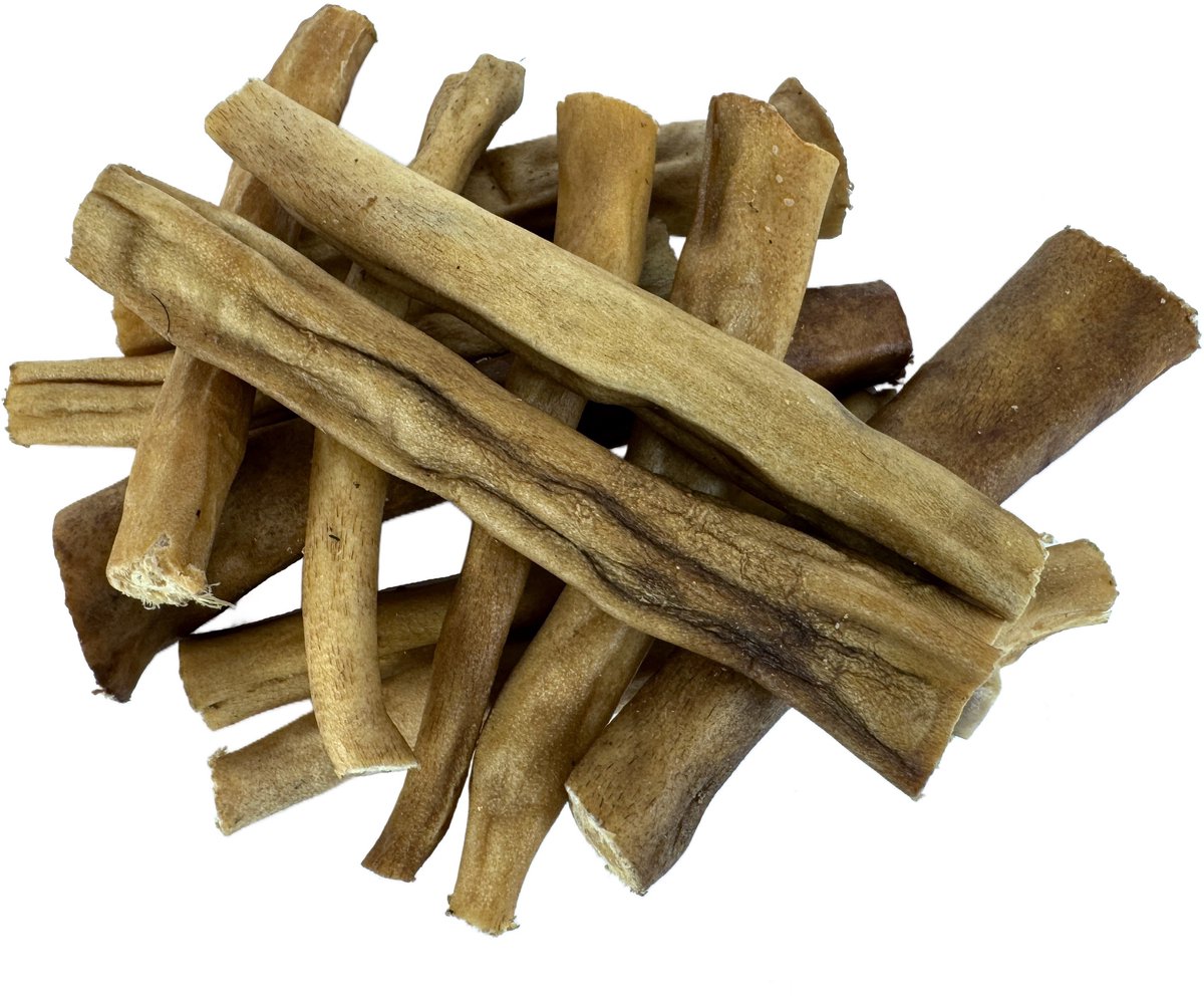Hondensnack Buffelstaart met huid - Zak á 250 gram