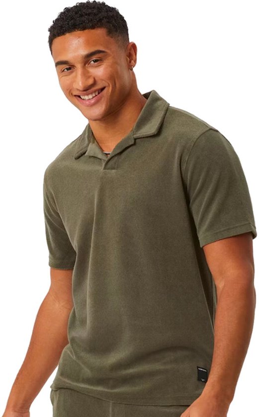 Björn Borg Borg Badstof Polo Olijfgroen bol