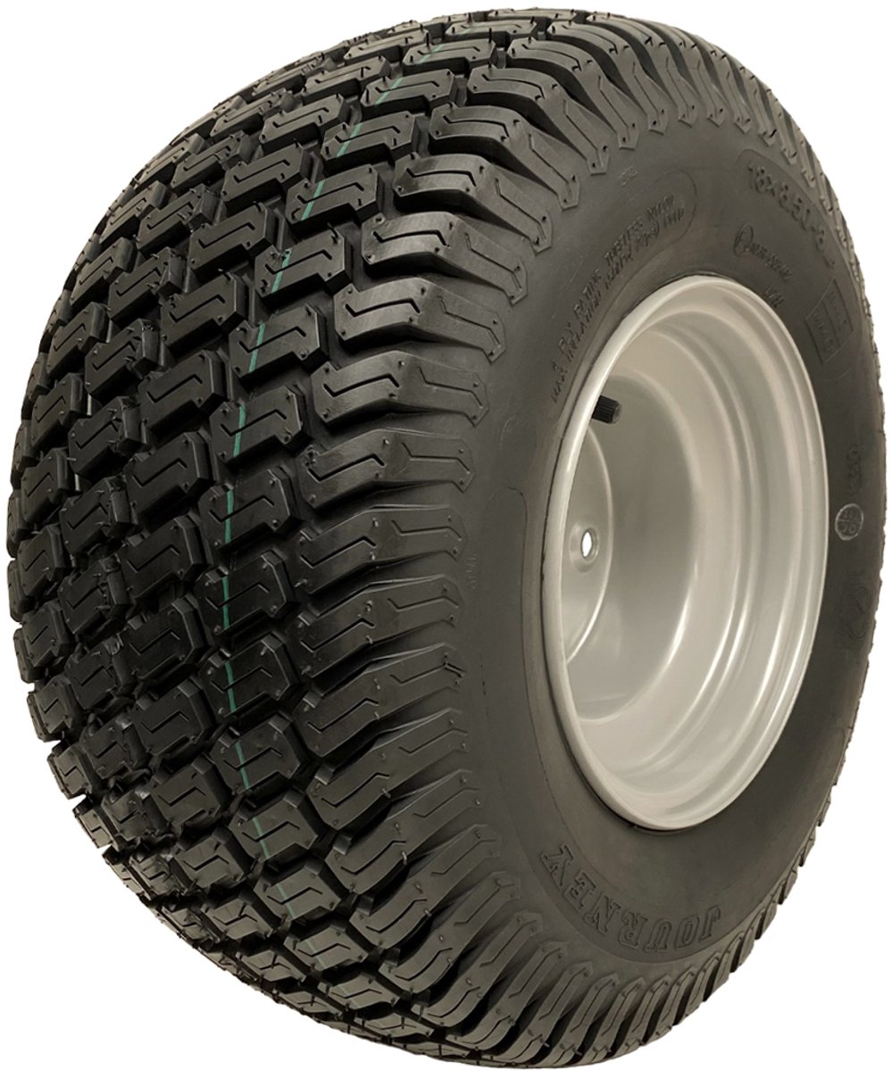 18x8,50-8 grasmaaierwiel met 4 bouten, Multi Turf Wanda, 4 inch PCD, E-gekeurd, geschikt voor de openbare weg