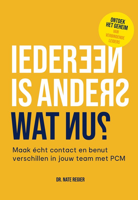 Iedereen is anders, wat nu? - cover