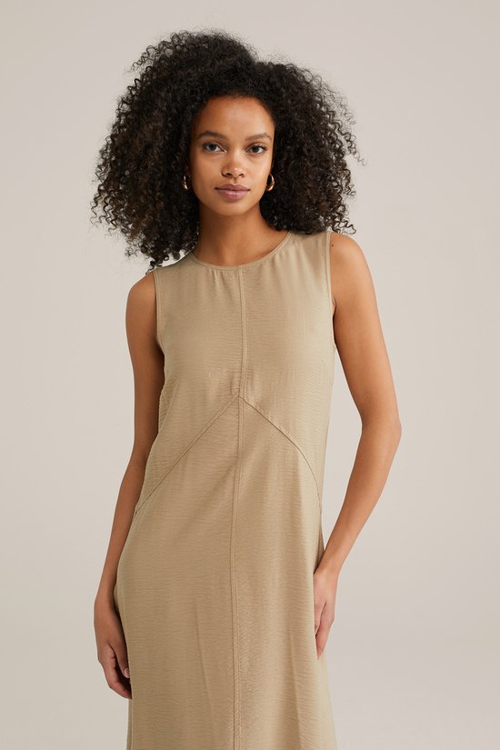 WE Fashion Dames mouwloze maxi jurk bol
