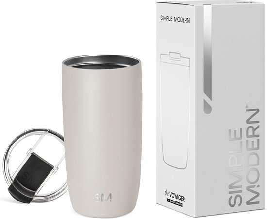 Ceramic Coffee Tumbler - lekvrije beker met deksel Ceramic Coffee Tumbler - lekvrije beker met deksel