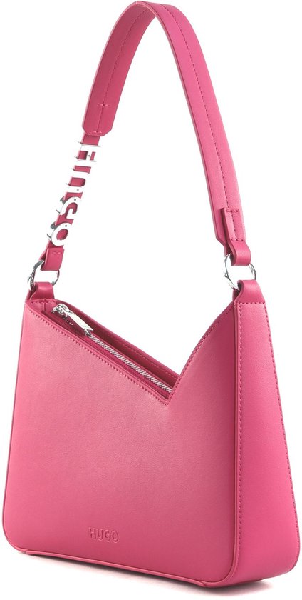 HUGO Schoudertas Koppeling Mel Clutch Cream White Crème