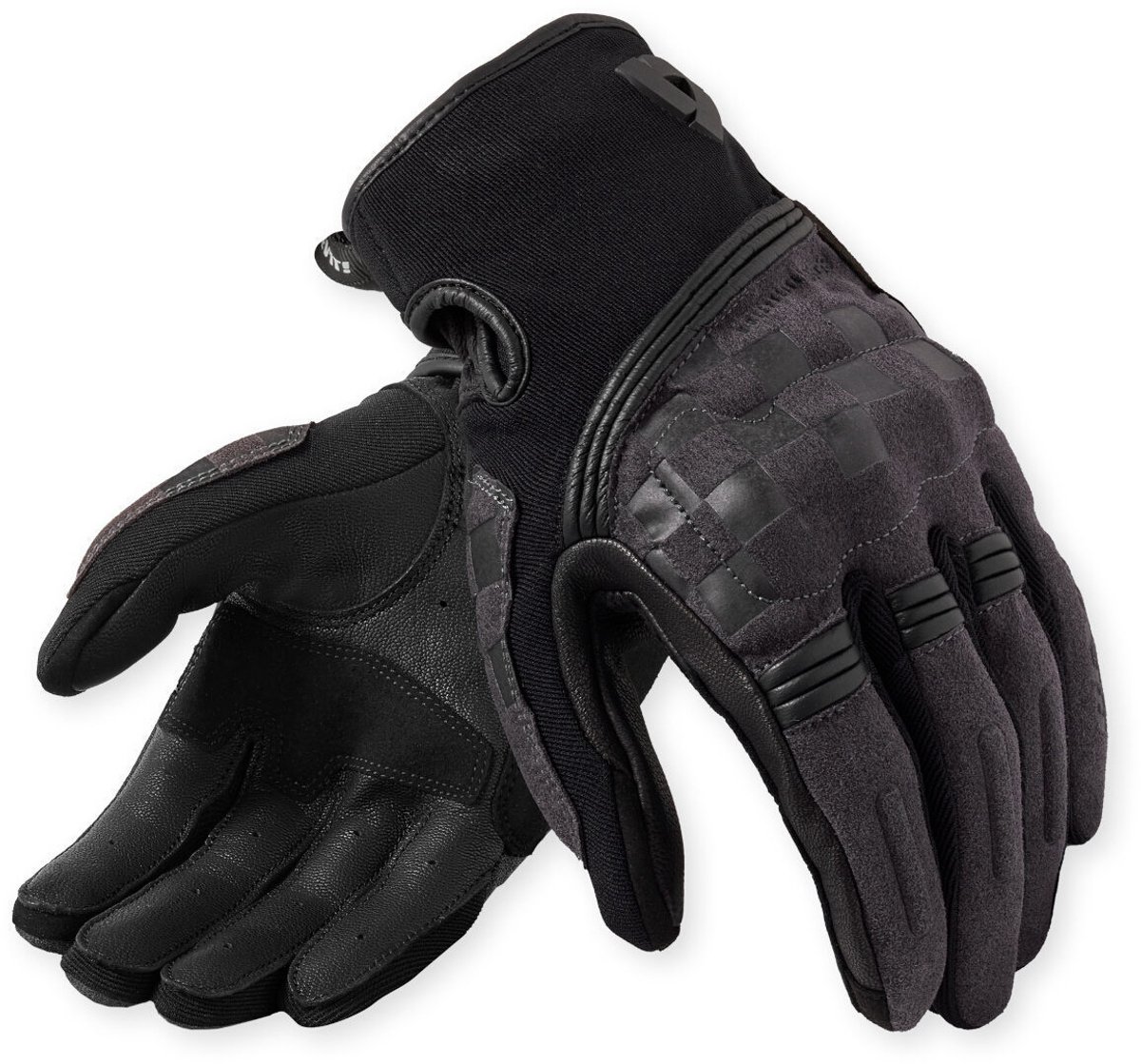 REV’IT! Montford Zwart Handschoenen - Maat M - Handschoen