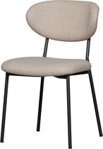 Bol.com WOOOD Kjeld Eetkamerstoel - Geweven stof - Naturel - 93x46x52 aanbieding