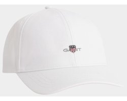 Omslag van Gant Cap Wit High Shield Cotton Twill Cap 9900001/110