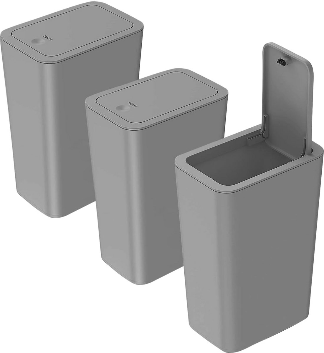Smal 9L Vuilnisemmer met Deksel - Geurdicht Design voor Badkamer, Keuken en Kantoor