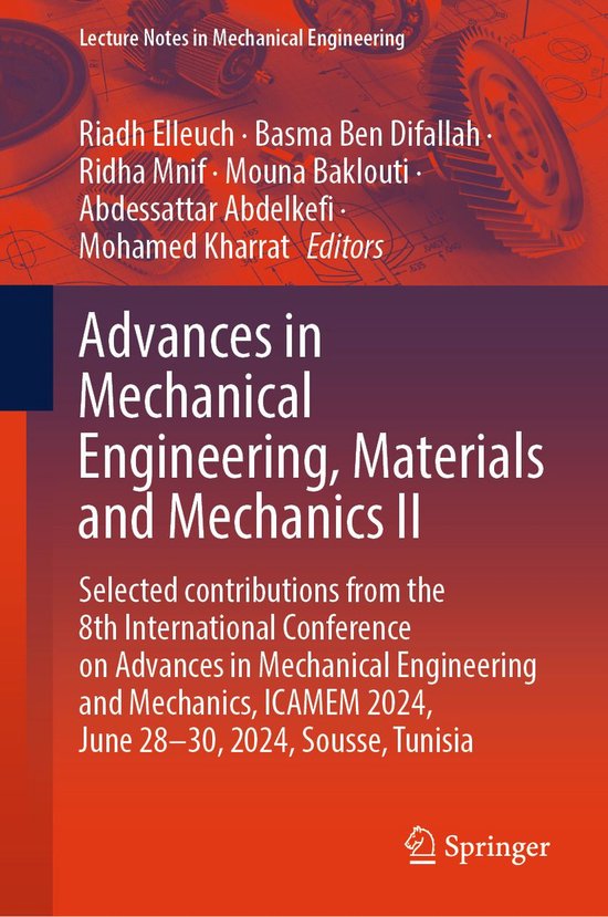 Lecture Notes in Mechanical Engineering - Advances in Mechan ... - cover