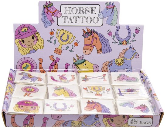 Foto: Duckiez tattoos paard 12st 