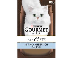 A la Carte Nat Kattenvoer met Diepzeevis en Groenten - 26 Porties van 85g