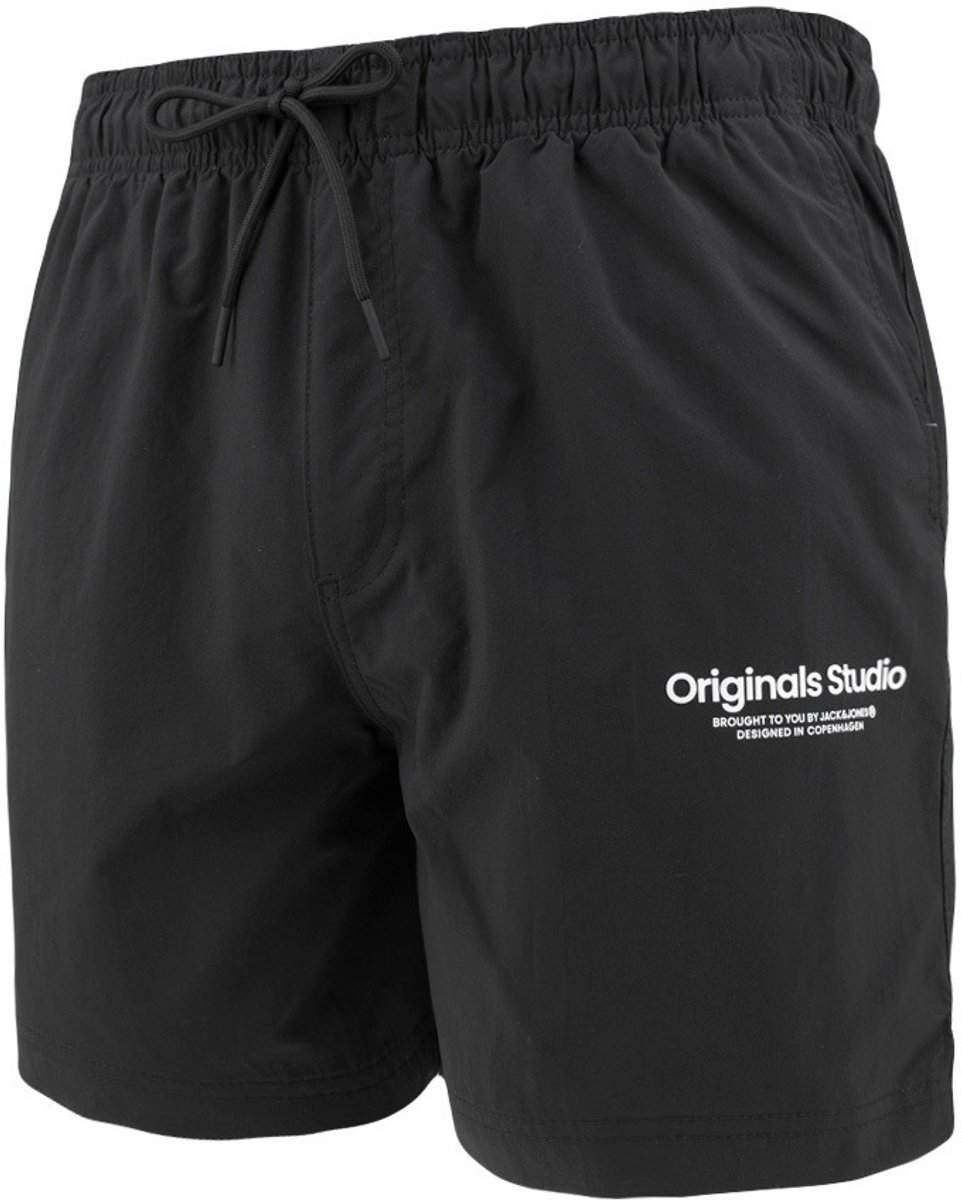 JACK&JONES PLUS - JPSTNAXOS JJSWIM SHORTS VESTERBRO SN PLS Heren Zwembroek - Black — afbeelding 9