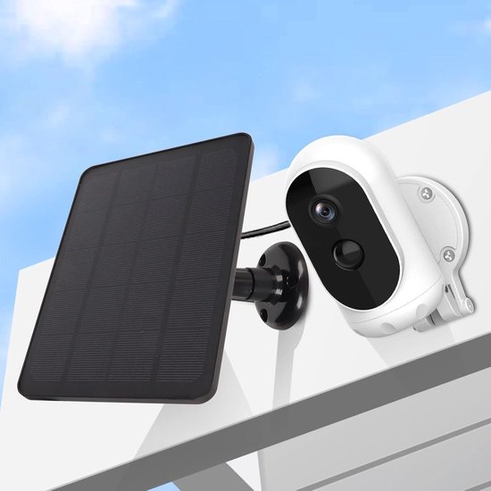 Efficiënte 10W zonnepaneeloplader voor Ring Video Doorbell
