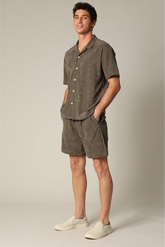 Dames Shorts Elastische Tailleband Verstelbare Trekkoord Casual Broek met Zakken Effen Kleur Losse Pasvorm Knielange Broek – koop de beste producten in de online winkel