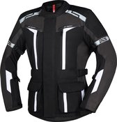 IXS Evans-ST 2.0 Waterdichte Touring Zwart Grijs Wit Textiele Motorjas - Maat 2XL - Jas