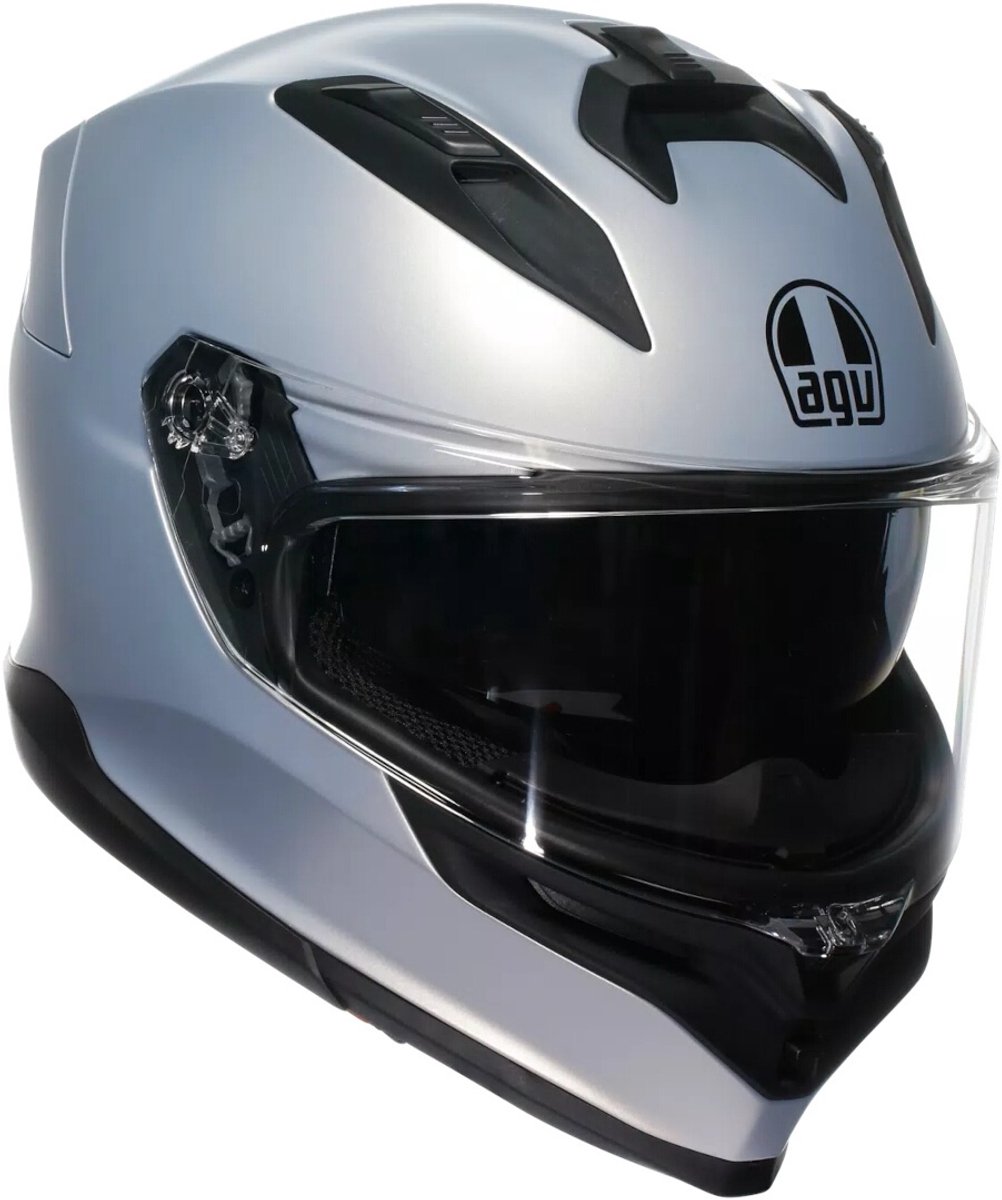 AGV K7 Mono Mat Zilver Integraalhelm - Maat L - Helm