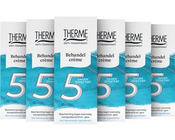Therme - Anti-Transpirant Behandelcrème - 6 x 50 ml - Voordeelverpakking