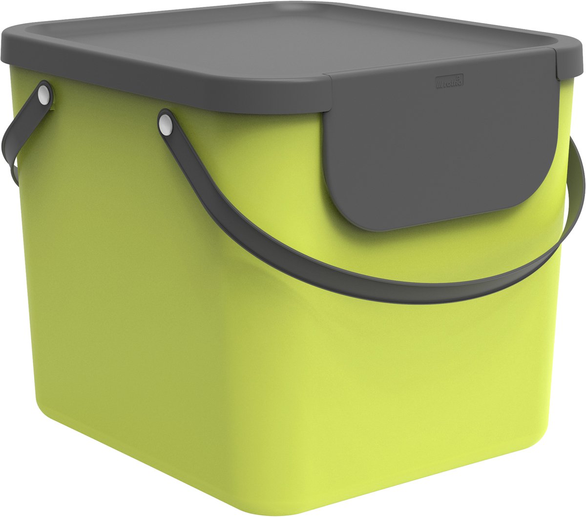 Rotho Albula afvalscheiders - BPA vrij - 40L - lime groen