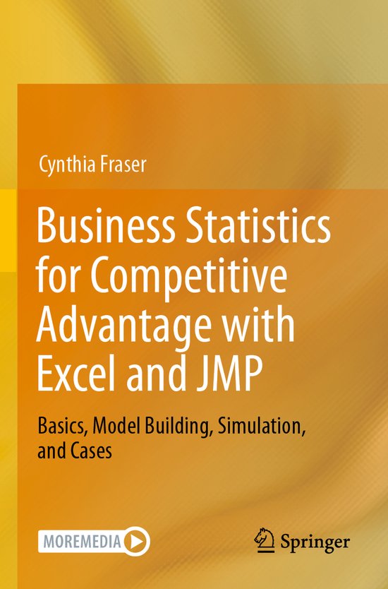 Business Statistics for Competitive Advantage with Excel and ... - cover