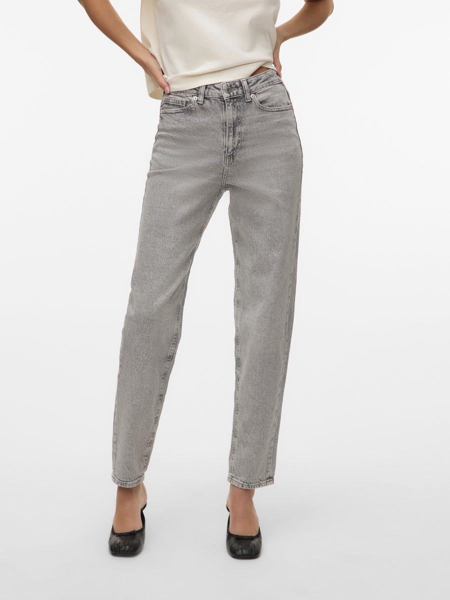 VERO MODA - VMTESSA HR MOM JEANS RA207 GA - Dames - Jeans