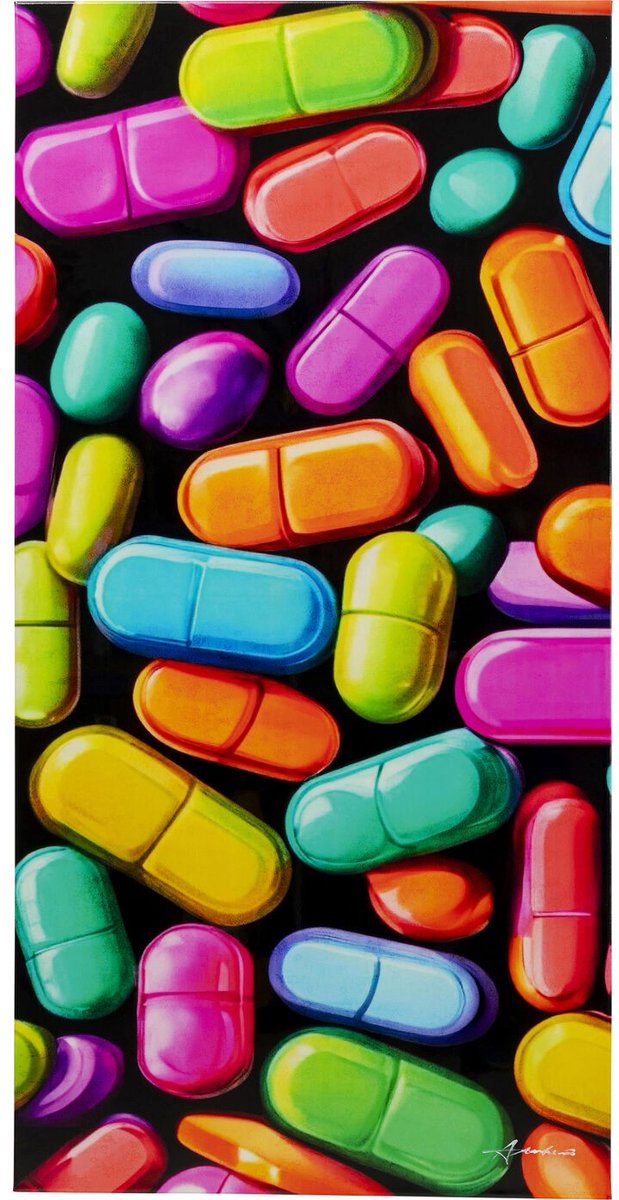 Schilderij capsule 70x140cm Kare Design