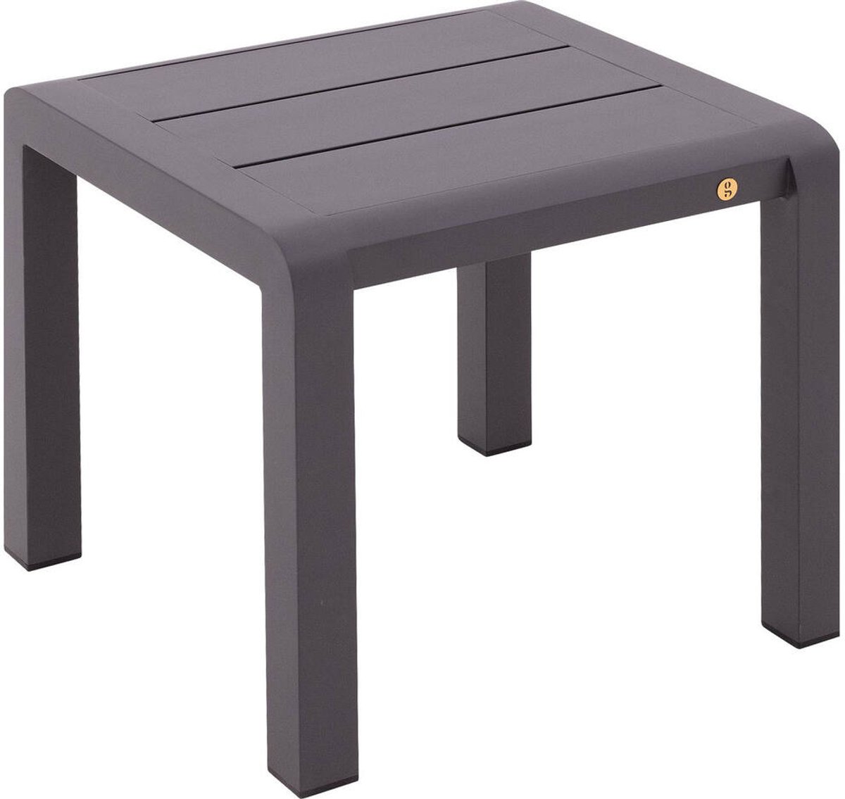 Goossens Salontafel Voor Buiten Yngvar - Aluminium - Grijs