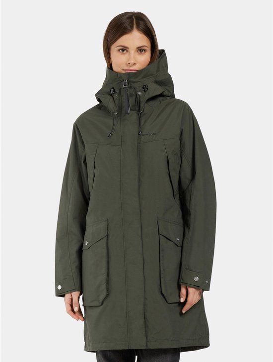 Didriksons Dames Frida 6 Parka Marineblauw