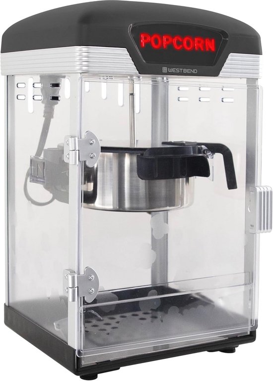 HOMELUX Popcornmachine 450W - Met suiker functie - Snelle en vetvrije