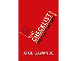 Omslag van Checklist Manifesto