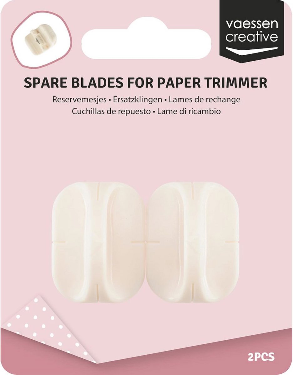 Reservemesjes voor papiersnijder - Perfect voor scrapbooking en kaarten maken, 2 stuks