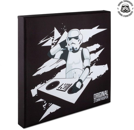 Original Stormtrooper Bluetooth Speaker 5W – Star Wars Wandframe, Draadloos, Decoratief 40×40 cm